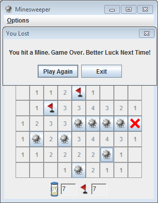Minesweeper-Game sample 3
